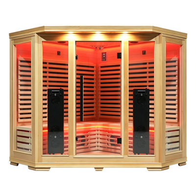 Blisspod Vienna RED Full Spectrum + Red Light Therapy Sauna 4-5 Person