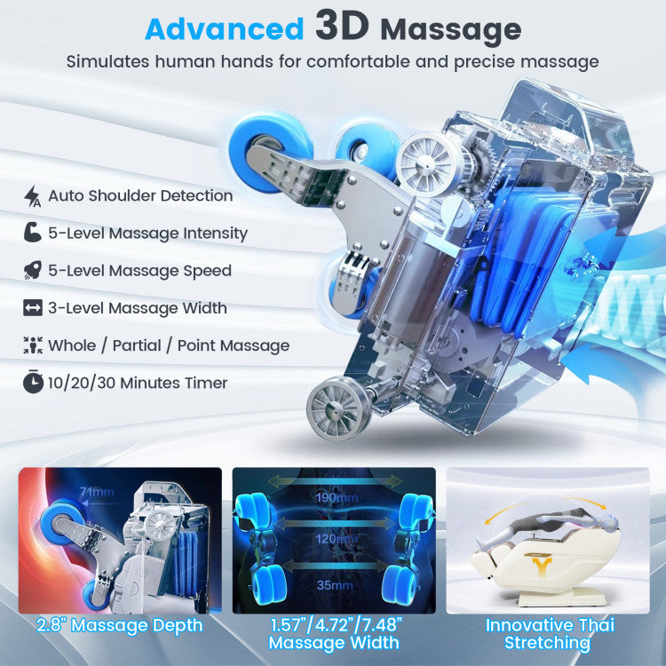 Therapy 36 3D SL-Track Massage Chair