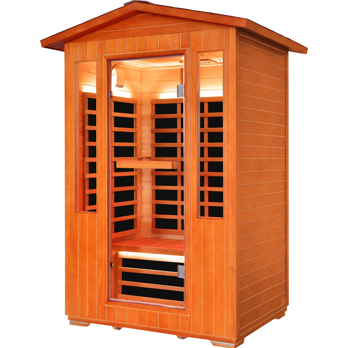 2-Person Outdoor Cedar Sauna