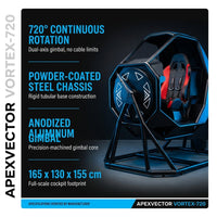 ApexVector Vortex-720 Motion Pod Flight Simulator — Results & Stats