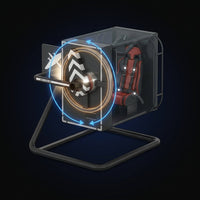 Flight Simulator Motion Pod Built for Immersive Training, Steel Frame, Gimbal Motion System, Racing Harness — How It Works