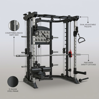 IronCrest Apex S900 Functional Smith Trainer — infographic