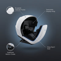Skyforge AeroArc 360 Elite Flight Simulator — infographic
