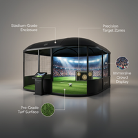 StrikerZone ProVision Immersive Soccer Simulator — infographic