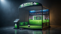 StrikerZone ProVision Immersive Soccer Simulator — Lifestyle