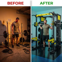 VulcanPrime SMX 900 Counterbalanced Smith Machine — Before & After
