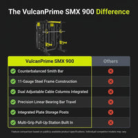VulcanPrime SMX 900 Counterbalanced Smith Machine — Comparison