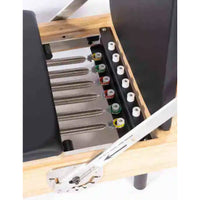 Pilates Reformer Built for Studio Performance, Aircraft-Grade Aluminum, 8-Wheel Carriage, Quick-Adjust Footbar